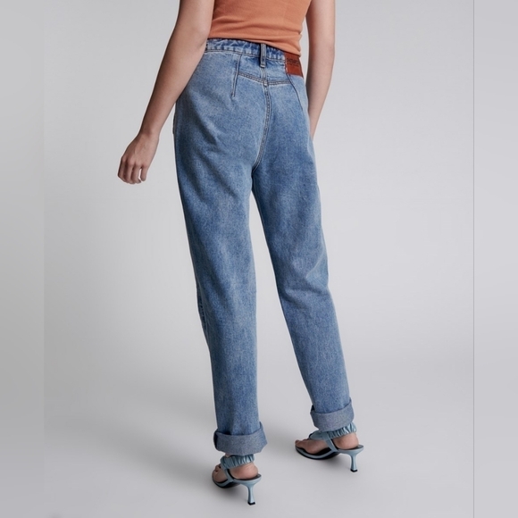 One Teaspoon Hollywood Streetwalker High Waisted 80s Fit Jeans 27 - Picture 4 of 9